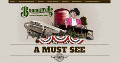 Desktop Screenshot of bonanzaville.org